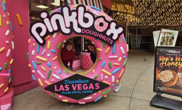 Pinkbox Doughnuts at Fremont Street Las Vegas Downtown.