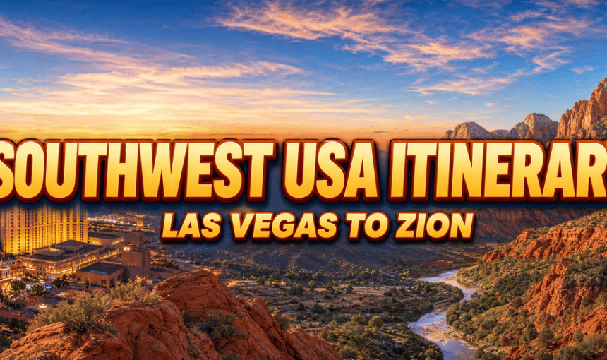The Ultimate Southwest USA Itinerary: From Las Vegas to Zion for Australian Travellers